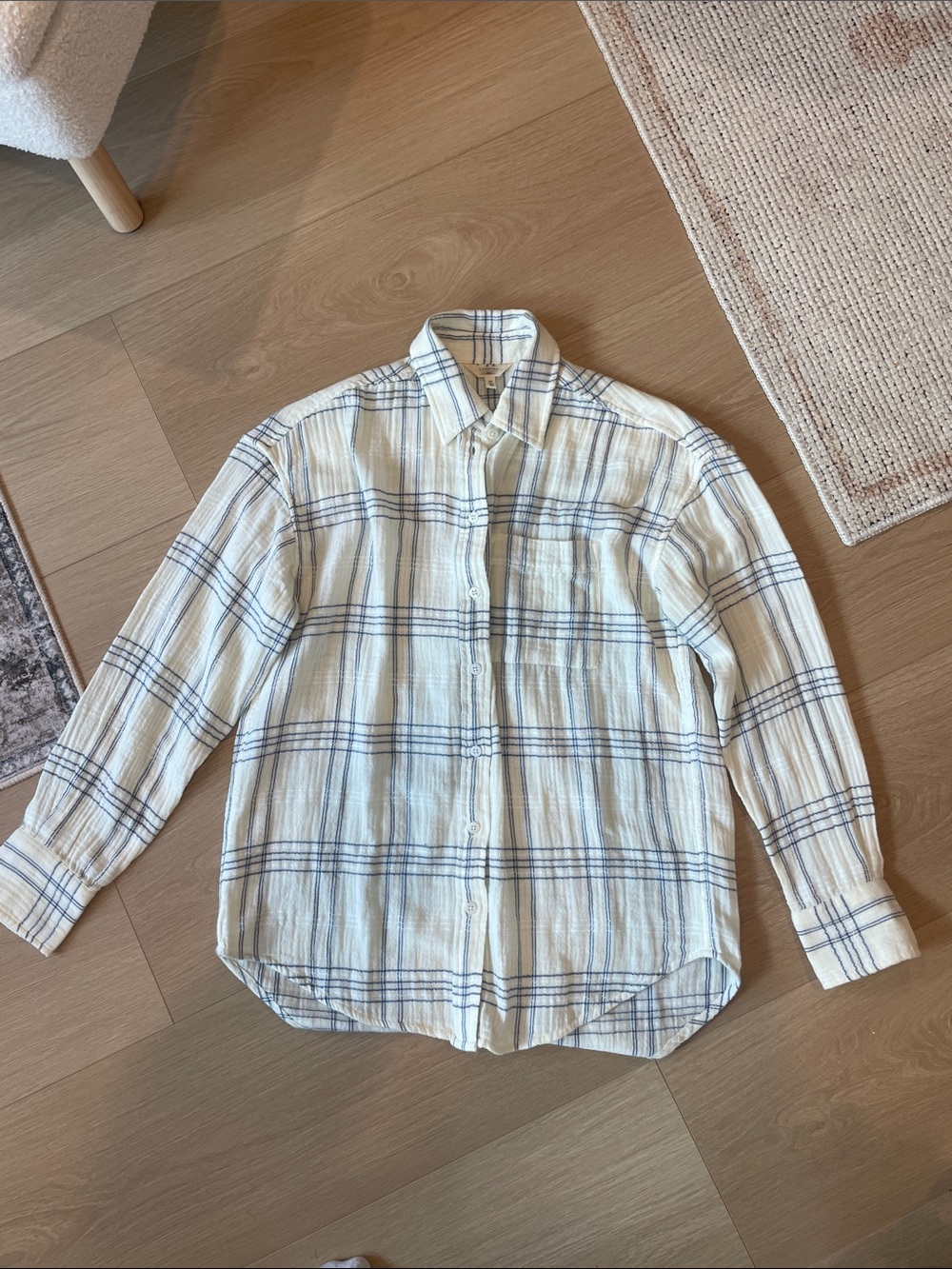 Faherty Dune Cotton Gauze relaxed shirt